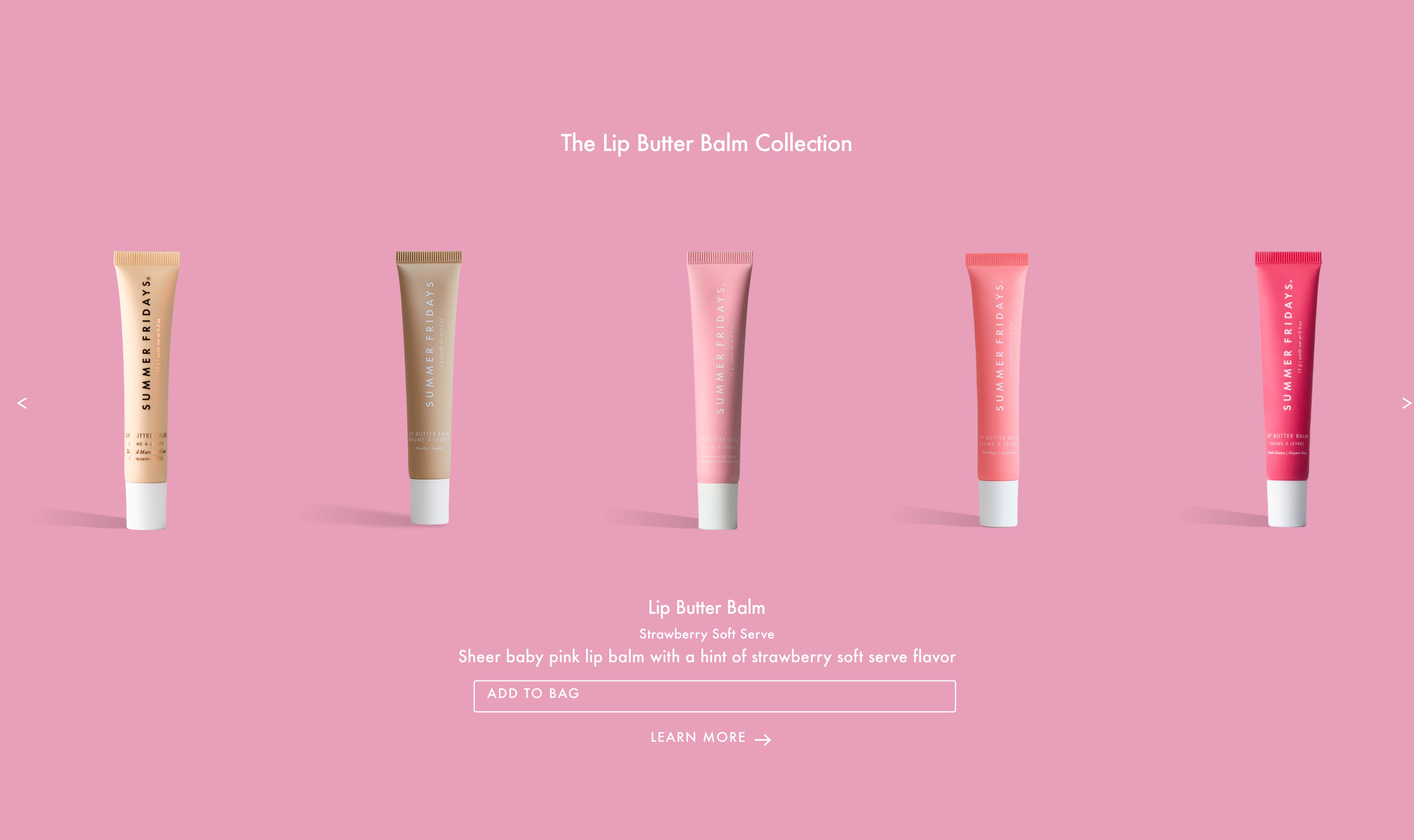 The Lip Butter Balm Collection