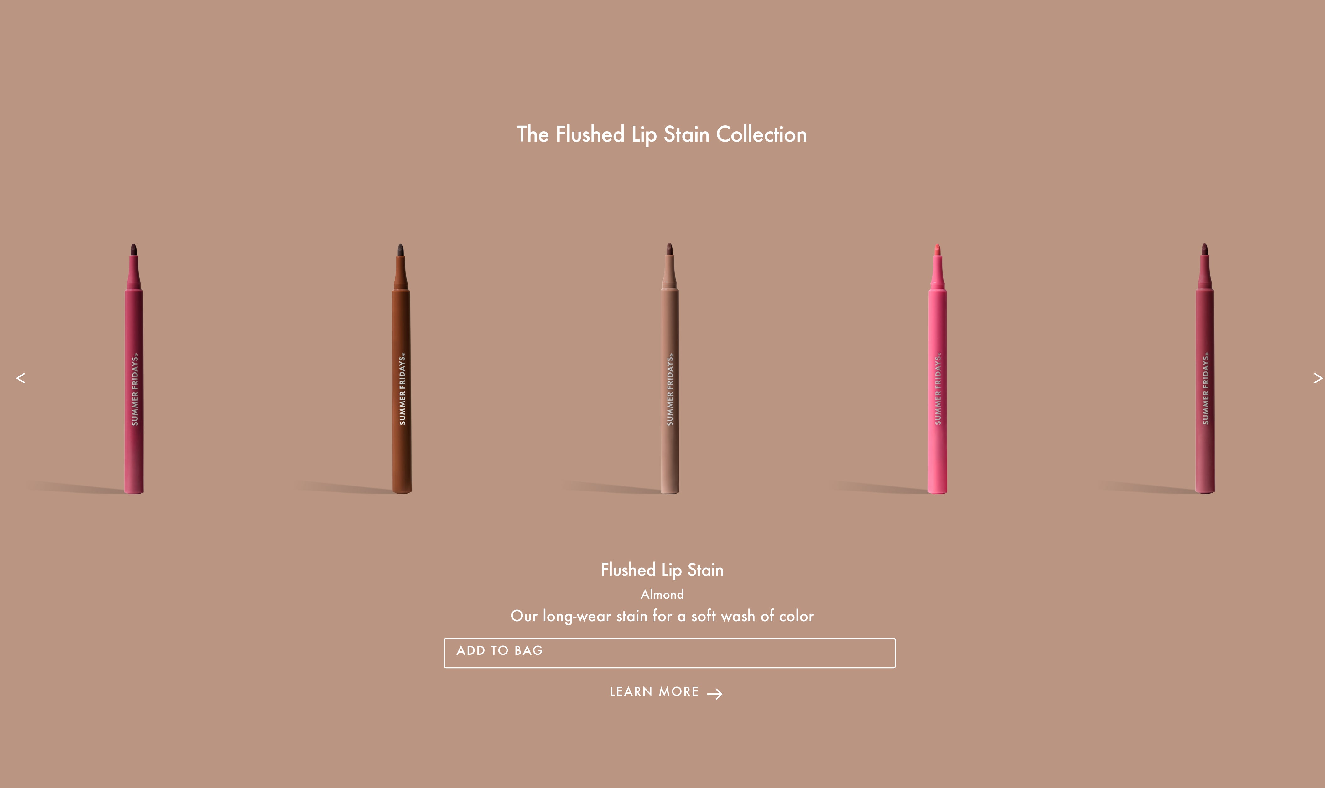 The Flushed Lip Stain Collection