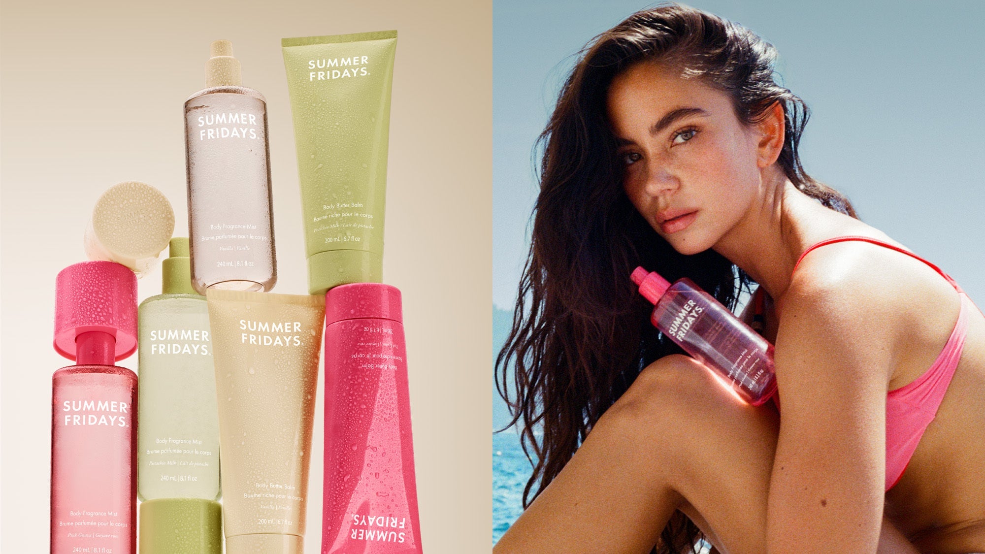 Summer Fridays body essentials